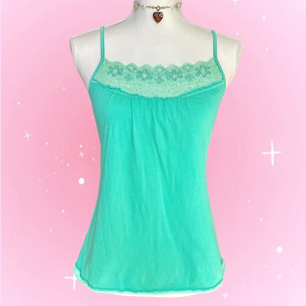 Y2K Hollister lace cami